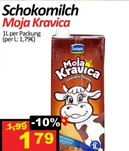 Wurstico Schokomilch Moja Kravica Angebot