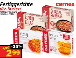 Wurstico Fertiggerichte Angebot