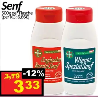 Wurstico Senf Angebot