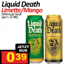 Wurstico Liquid Death Limette/Mango Angebot