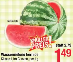 Maximarkt Wassermelone kernlos Angebot