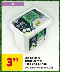 Billa Die Grillerei Tzatziki mit Feta und Minze Angebot