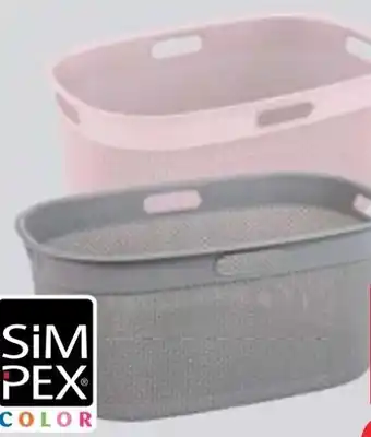 Maximarkt Simpex Color Wäschekörbe Angebot