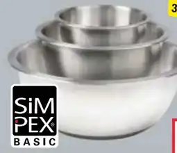 Maximarkt Simpex Basic Rührschüsselset Antislip Angebot