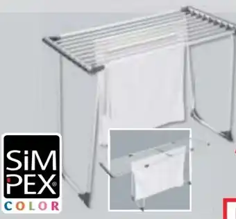 Maximarkt Simpex Color Wäscheständer Angebot