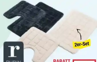 Maximarkt Rubin Badematten-Set Angebot