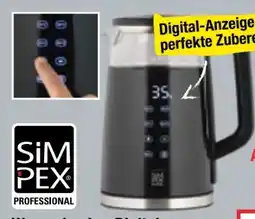 Maximarkt Simpex Professional Digital-Wasserkocher Angebot