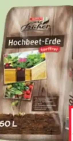 Maximarkt SPAR wie früher Hochbeet Erde Angebot