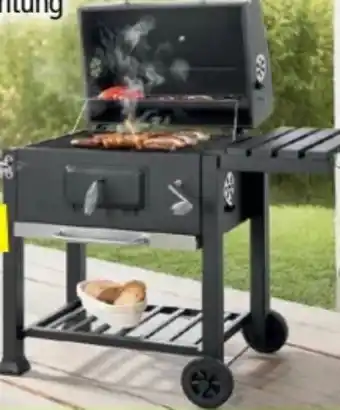 Norma Grill Gourmet Grillwagen Dallas Holzkohlegrill Angebot