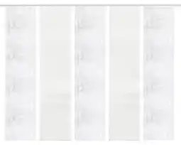 Hornbach Flächenvorhang-Set Querstreifen Baum 5er grau 57x245 cm Angebot