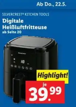 Lidl Digitale Heißluftfritteuse Angebot