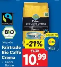Lidl Fairtrade Bio Caffè Crema Angebot