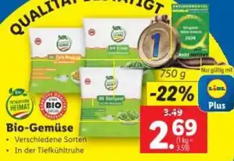 Lidl Bio-Gemüse Angebot