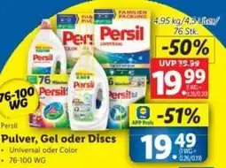 Lidl Pulver, Gel oder Discs Angebot
