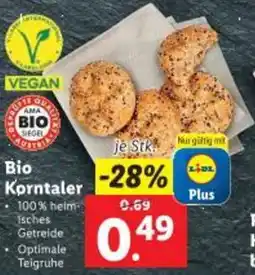 Lidl Bio Korntaler Angebot