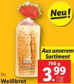 Lidl Weißbrot Angebot