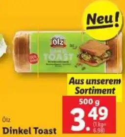 Lidl Dinkel Toast Angebot