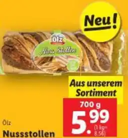 Lidl Nussstollen Angebot