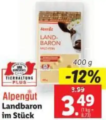 Lidl Landbaron im Stück Angebot