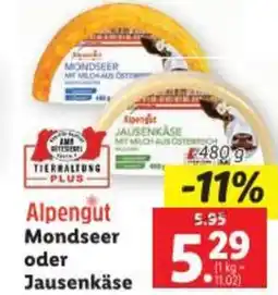Lidl Mondseer oder Jausenkäse Angebot