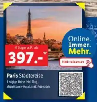 Lidl Paris Städtereise Angebot