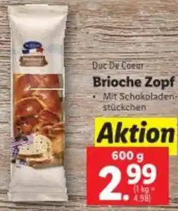 Lidl Brioche Zopf Angebot