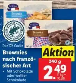 Lidl Brownies nach franzö- sischer Art Angebot