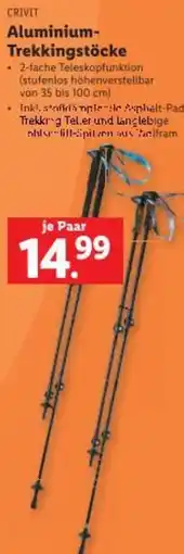 Lidl Aluminium- Trekkingstöcke Angebot