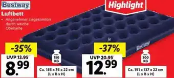 Lidl Luftbett Angebot
