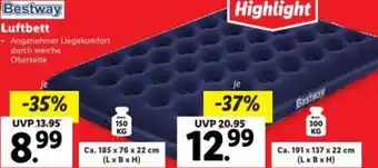 Lidl Luftbett Angebot
