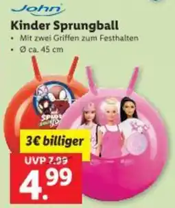 Lidl Kinder Sprungball Angebot