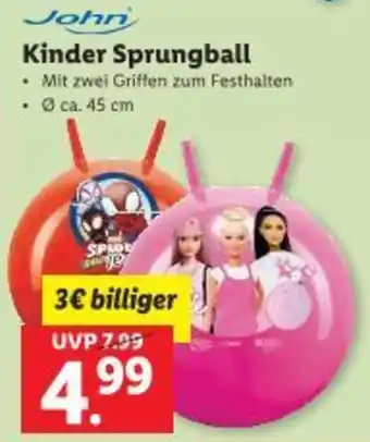 Lidl Kinder Sprungball Angebot