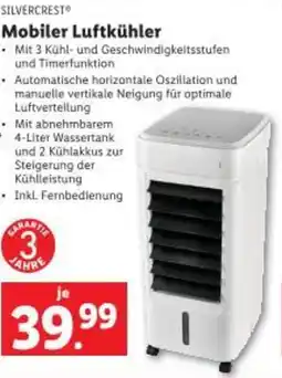 Lidl Mobiler Luftkühler Angebot