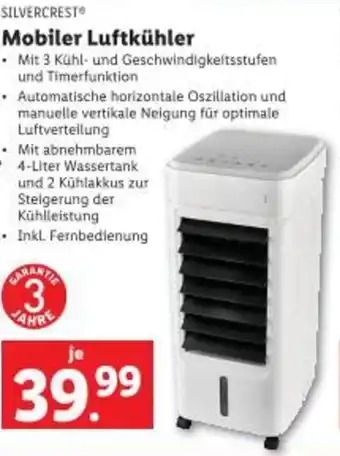 Lidl Mobiler Luftkühler Angebot