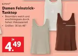 Lidl Damen Feinstrick- Tanktop Angebot