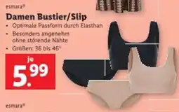 Lidl Damen Bustier/Slip Angebot