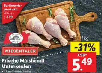 Lidl Frische Maishendl Unterkeulen Angebot