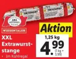 Lidl Extrawurst- stange Angebot