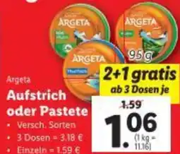 Lidl Aufstrich oder Pastete Angebot