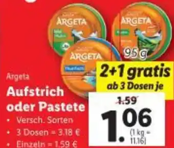 Lidl Aufstrich oder Pastete Angebot