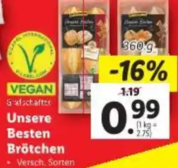 Lidl Unsere Besten Brötchen Angebot