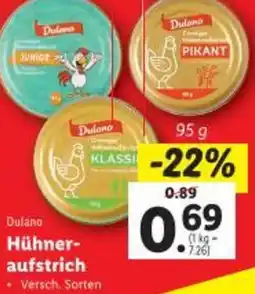 Lidl Hühner- aufstrich Angebot