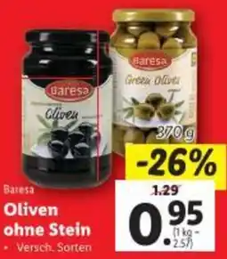 Lidl Oliven ohne Stein Angebot