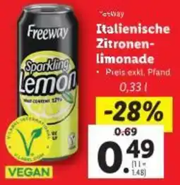Lidl Italienische Zitronen- limonade Angebot