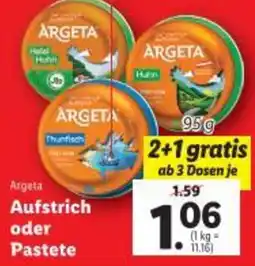 Lidl Aufstrich oder Pastete Angebot