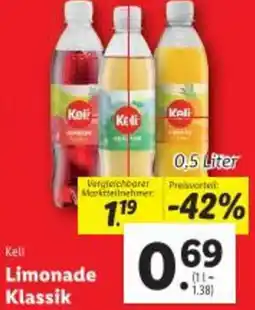 Lidl Limonade Klassik Angebot