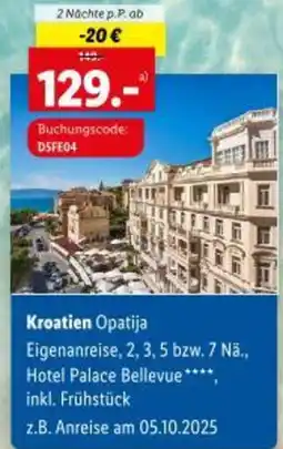 Lidl Kroatien Opatija Angebot