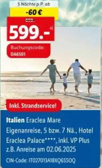 Lidl Italien Eraclea Mare Angebot