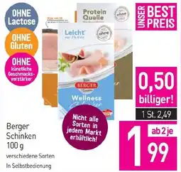Sutterlüty Berger Schinken Angebot