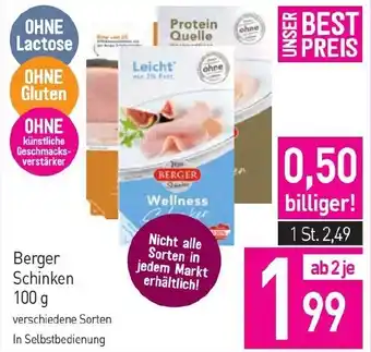 Sutterlüty Berger Schinken Angebot